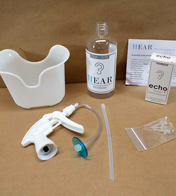 Review of EQUADOSE Hear Earwax Remover Assembled in USA