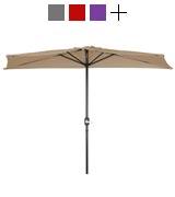 Trademark Innovations Half Umbrella