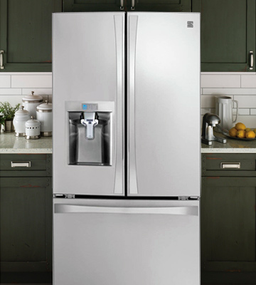 Review of Kenmore Smart 75043 24 cu. ft. French Door Bottom-Mount Refrigerator