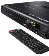 ELECTCOM PRO DVD3621 DVD Players for TV, HDMI and RCA Cable Included