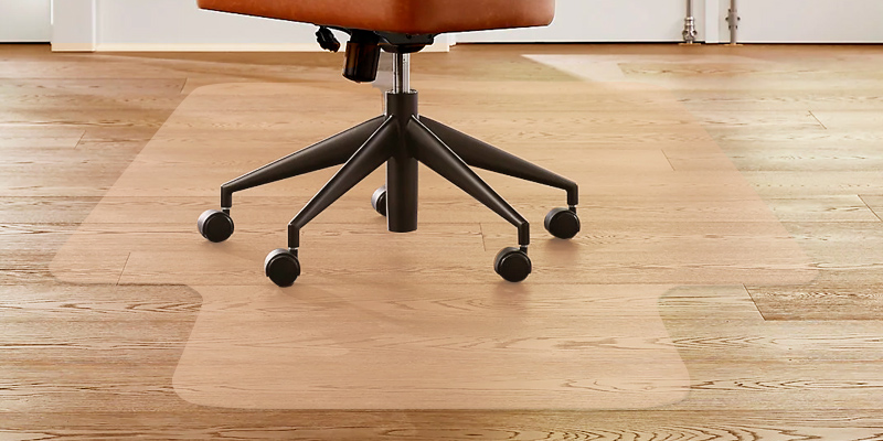 Review of AiBOB 36 x 48 Office Chair mat for Hardwood Floor