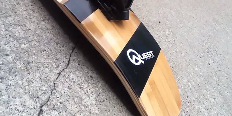 Quest Skateboards Super Cruiser Longboard in the use