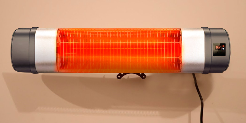 Trustech Patio Heater Adjustable 1500W Infrared Heater in the use - Bestadvisor