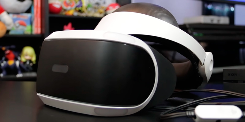 Sony PlayStation VR Virtual Headset in the use