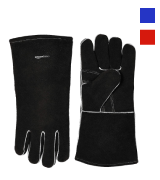 AmazonBasics Black, 1-Pack Welding Gloves