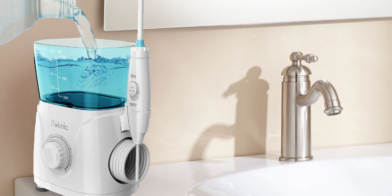 iTeknic [IK-PCA004] Professional Water Flosser in the use