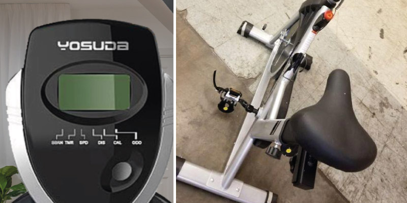 YOSUDA L-001A Indoor Cycling Bike Stationary in the use