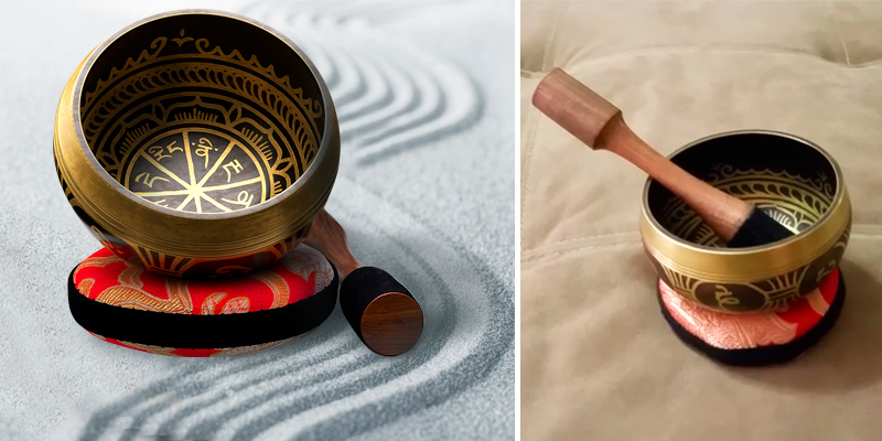 Review of Silent Mind Antique Design Dual Surface Mallet Tibetan Singing Bowl Set