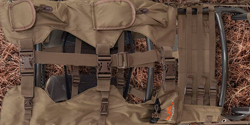 ALPS OutdoorZ Commander Frame Only External Frame Compatible with Bag in the use