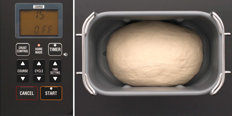 Zojirushi BB-PDC20BA Virtuoso Plus Home Bakery Breadmaker in the use