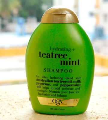 Review of OGX TeaTree Hydrating Mint Shampoo