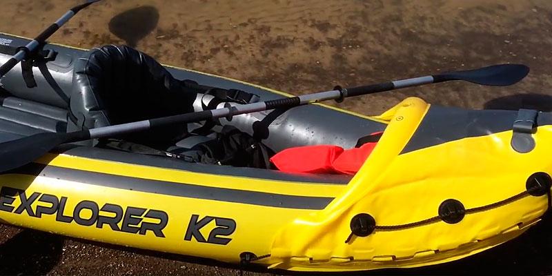 Intex Explorer K2 2-Person Inflatable Kayak in the use