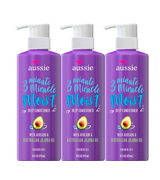 Aussie Deep Conditioner with Avocado. Paraben Free, 3 Minute Miracle Moist, For Dry Hair
