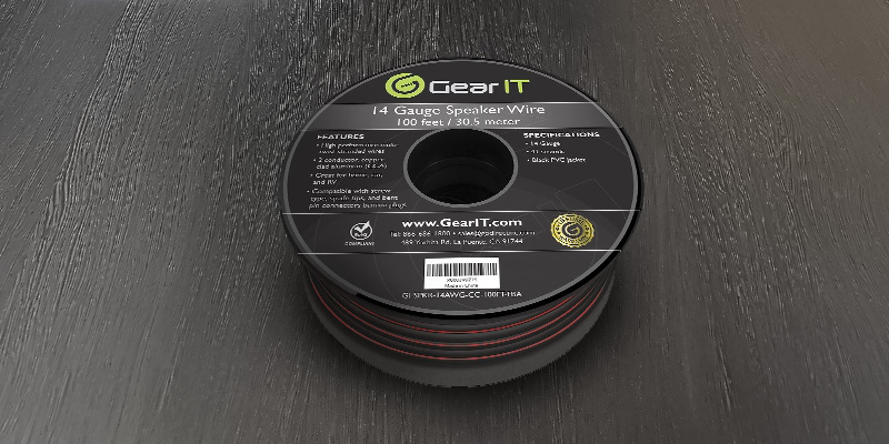 Review of GearIT GI-SPKR-14AWG-CC-100FT Professional Grade Premium