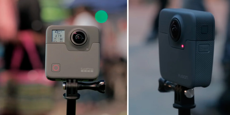 GoPro Fusion 360° 4K Action Camera in the use
