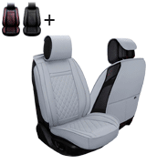 INCH EMPIRE 2 Front Car Seat Cover for Most of Sedan SUV Truck