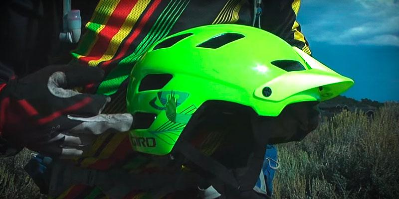 Giro Feature (2027GFM) Mountain Bike Helmet in the use