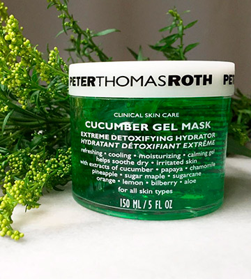 Review of Peter Thomas Roth Cucumber Hydrator Face Mask