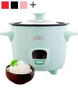 Dash BAQ04 Mini Rice Cooker Steamer