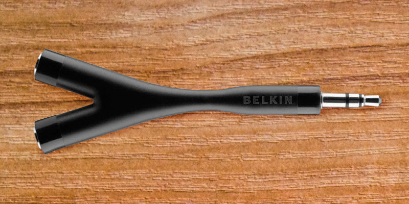 Review of Belkin Y Shape Headphone Splitter