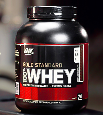 Review of Optimum Nutrition Gold Standard 100% Whey Protein Powder, Double Rich Chocolate, 5 Pound