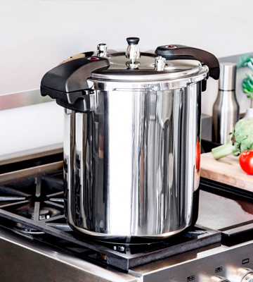 Review of Buffalo QCP420 21-Quart Stainless Steel Pressure Cooker