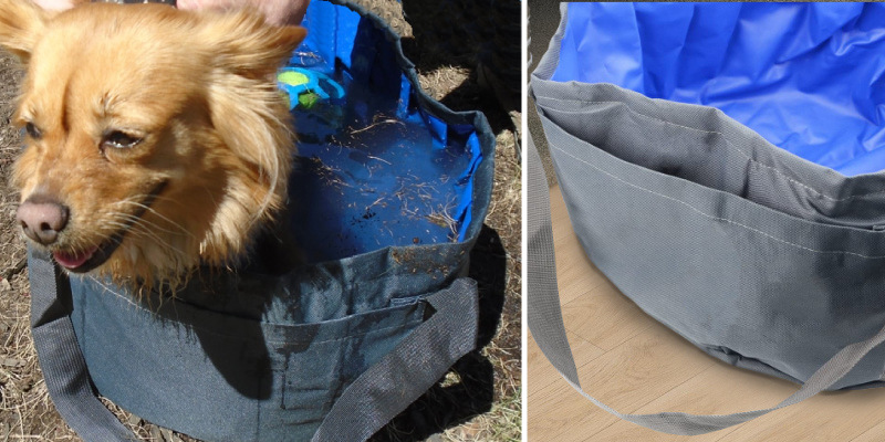 Review of LILYS PET Portable Folding Swimming Pool for Small Dogs