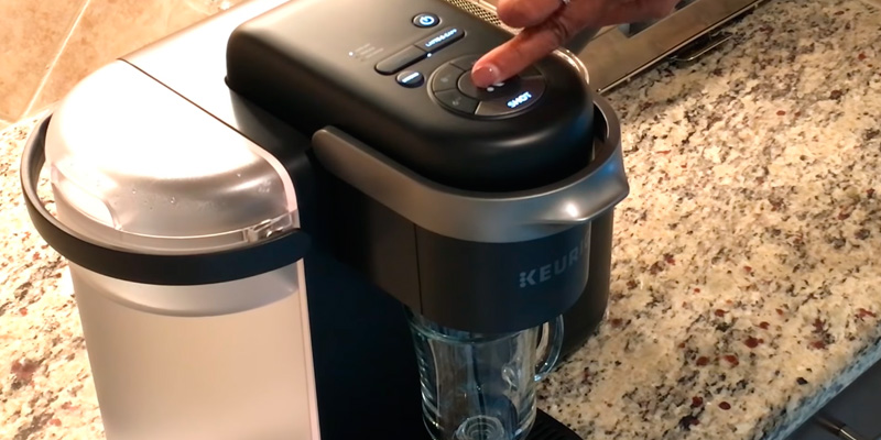 Keurig K-Cafe Single-Serve K-Cup Coffee Maker, Latte Maker and Cappuccino Maker in the use