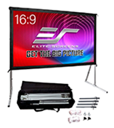 Elite Screens Yard Master 2 120 | 16:9 Outdoor Projector Screen with Stand