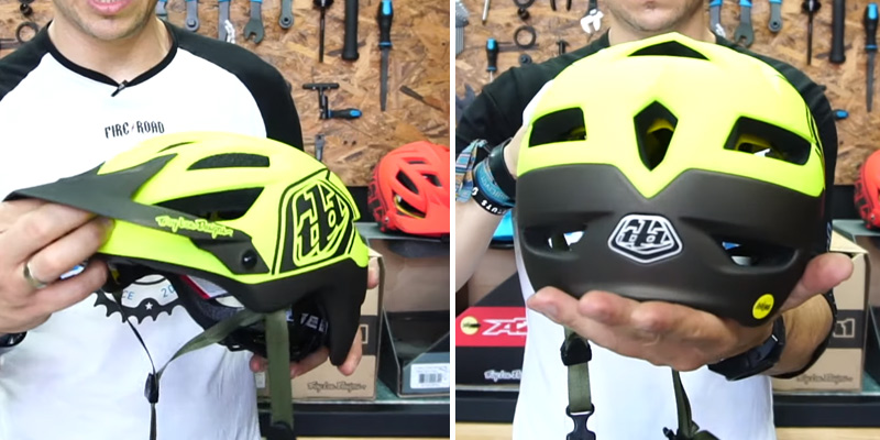 Review of Troy Lee Designs A2 Jet Adult Mountain XC Mountain Bike Helmet
