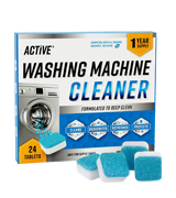 Active 24 Pack Washing Machine Cleaner Descaler