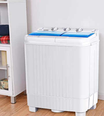 Review of KUPPET 1040603000#kuus1 Compact Twin Tub Washer and Spin Dryer
