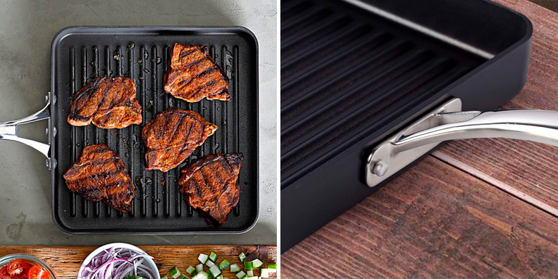 Review of Cooks Standard Hard Anodized Nonstick Grill Pan