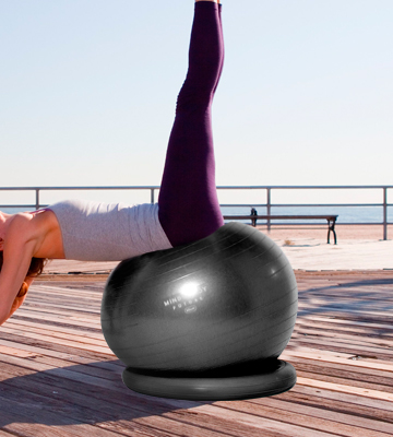 Review of Mind Body Future Premium Grade Exercise Ball & Stability Ring