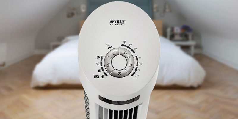 Seville Classics 40-Inch Oscillating Tower Fan application