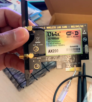 Review of Ubit AX200 WiFi 6 PCIe Card MU-MIMO / Bluetooth 5.1