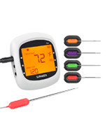 Soraken 4 Probes Wireless Meat Thermometer for Grilling, Bluetooth Meat Thermometer