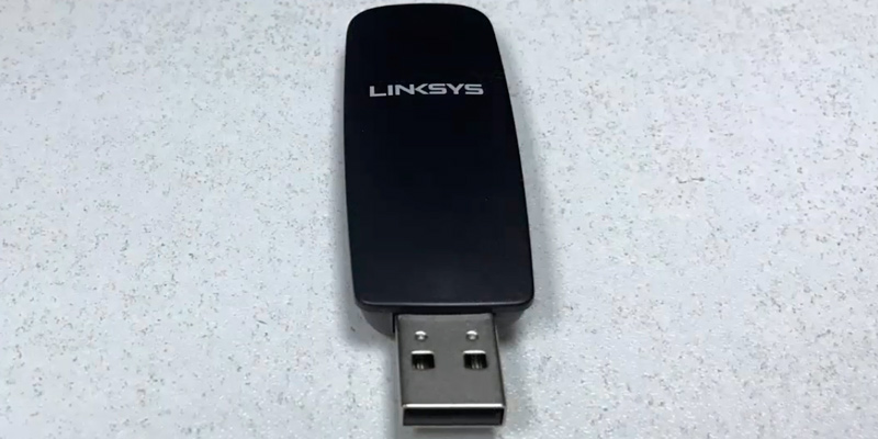 Linksys AE1200 Wireless-N USB Adapter in the use