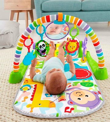 Review of Fisher-Price FVY57 Deluxe Kick 'n Play Piano Gym