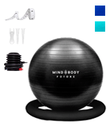 Mind Body Future Premium Grade Exercise Ball & Stability Ring