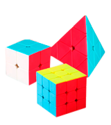 Roxenda Pyramid Cube Bundle Speed Cube Set