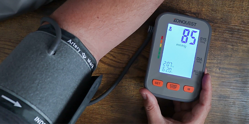 Review of KONQUEST BD3707 Automatic Upper Arm Blood Pressure Monitor