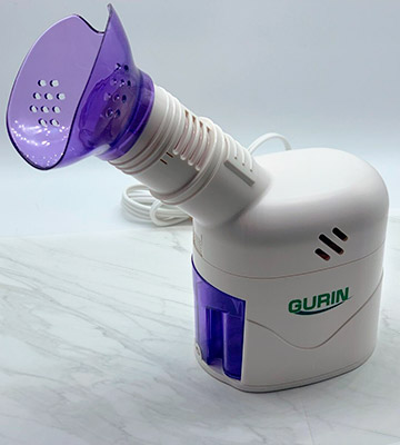 Review of Gurin Steam Inhaler Helps relieve cold, flu and sinusitis symptoms