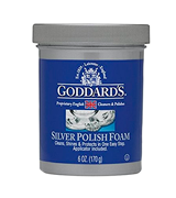 Goddards 6 oz. Silver Polisher - Cleansing Foam with Sponge Applicator