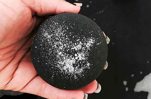 Comparison of Black Bath Bombs to Plunge in Darkness