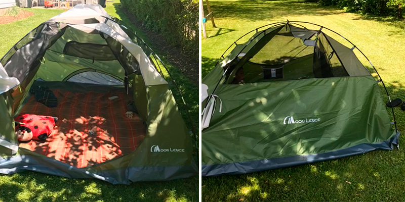 Review of Moon Lence Waterproof Windproof Camping Tent