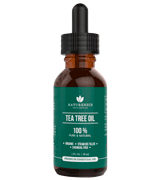 Naturenics Tea Tree Oil Premium Essential - For Toenail Fungus & Acne Treatment - Roll On & eBook