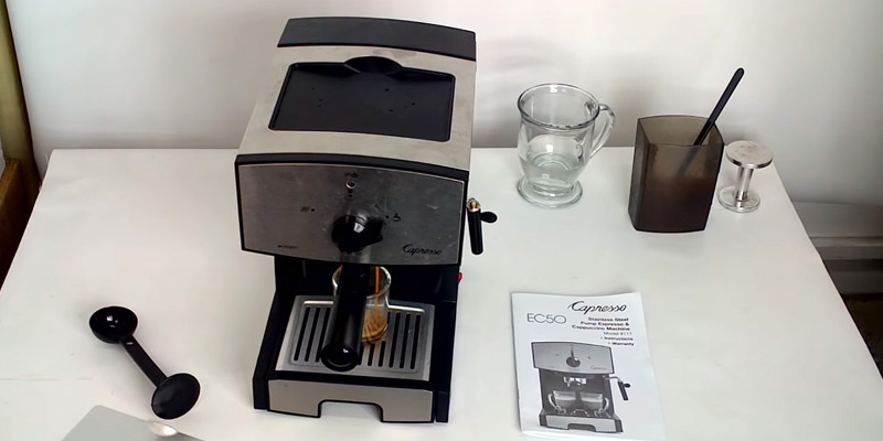 Detailed review of Capresso EC50 117.05 Stainless Steel Pump Espresso and Cappuccino Machine