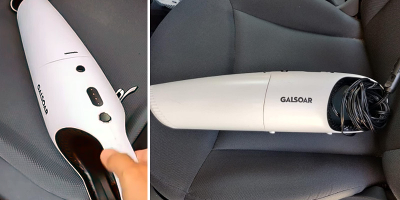 Review of GALSOAR Car Vacuum Portable Lightweight Car Vac