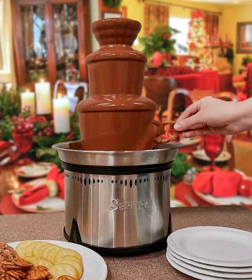 Review of Sephra Classic CF18L-SST Home Fondue Fountain